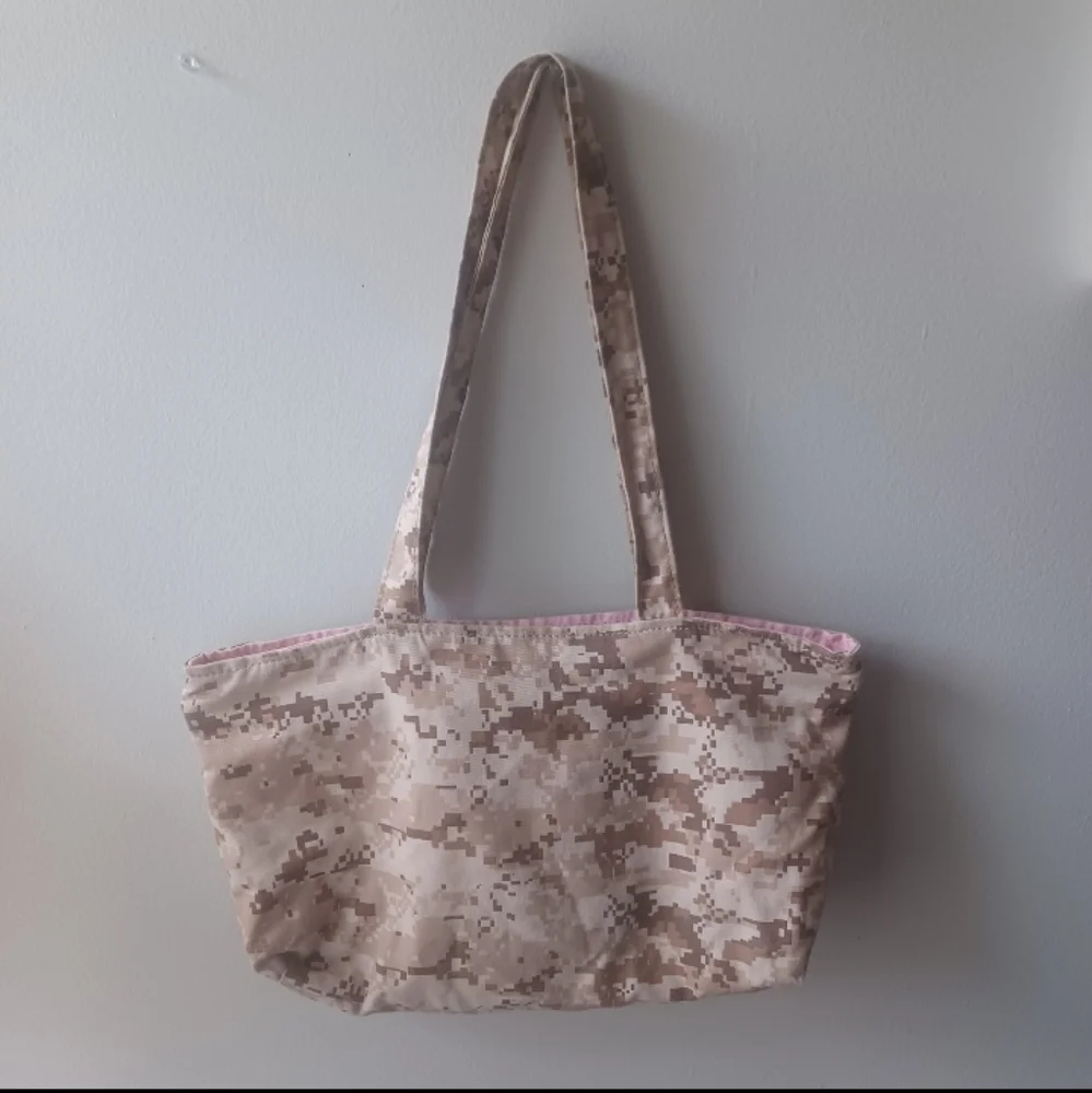 Semper Fi Desert Camo  U.S. Marines handmade flap front Purse
